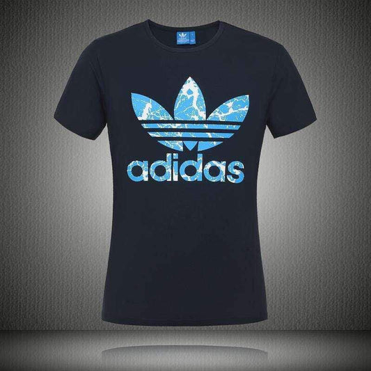 Adi Originals Black Lotus Cropped Logo T-Shirt - Obeezi