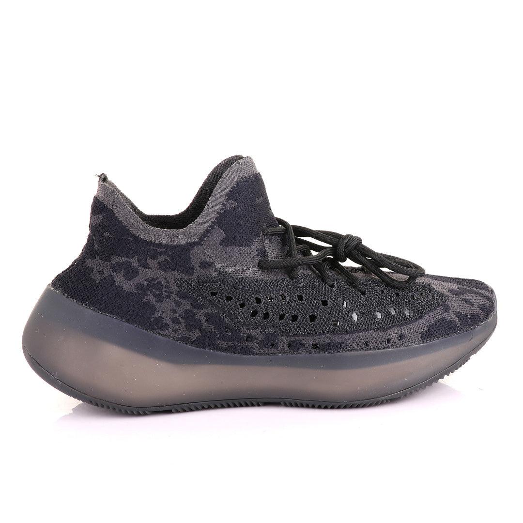 Adidas 350 Yeezy Boost Black Shade Sneakers - Obeezi
