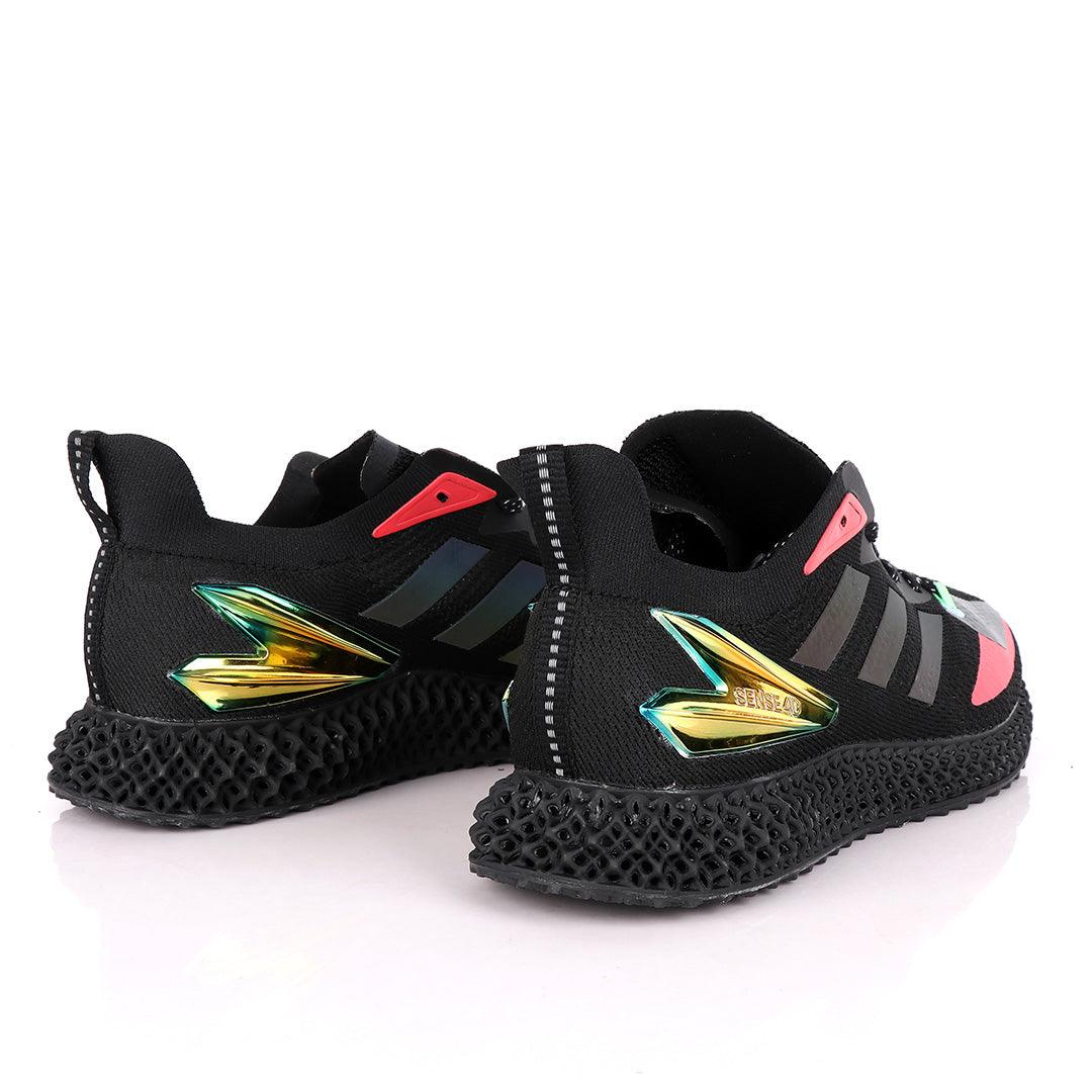 Adidas Originals Consortium Sense 4D Black And Maceron Sneakers - Obeezi