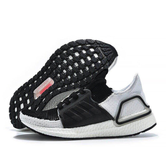 Adidas Ultra Boost 19 Black/White Sneakers - Obeezi