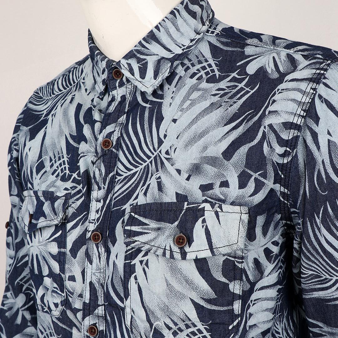 Bajieli Vintage Flowered Designed Long Sleeve Shirt - Obeezi