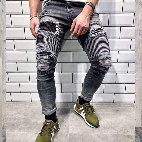 BALMAIN Slim-fit stretch cotton denim jeans - Obeezi