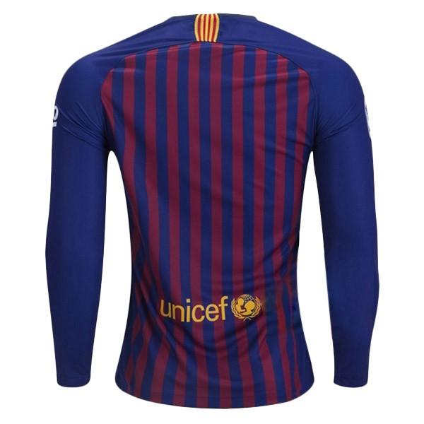 Barcelona Home 2018/2019 Longsleeve Jersey - Obeezi