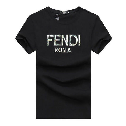 Black Original cotton Fend With Multicolor Logo design - Obeezi.com