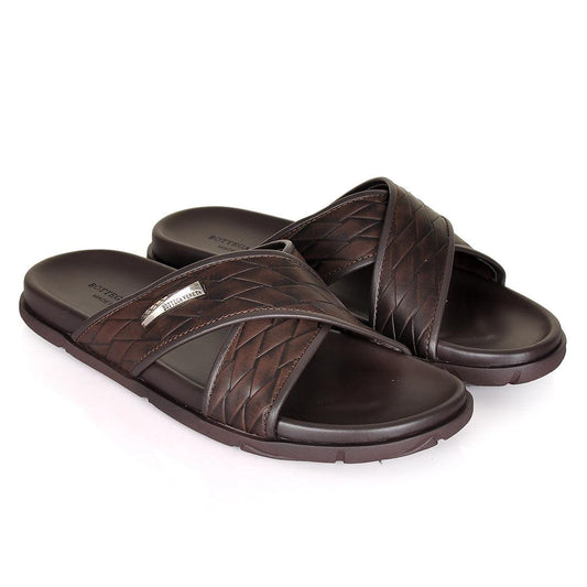 Bottega Veneta Stylish Lightweight Comfortable Slippers -Coffee - Obeezi.com