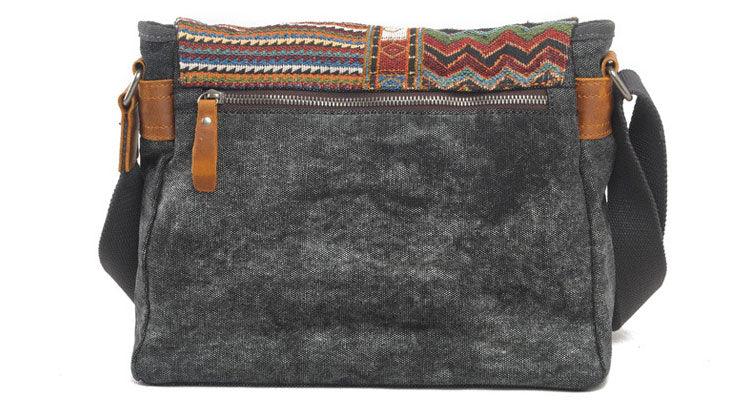 Brixton Messenger Shoulder HandBag- Grey - Obeezi.com