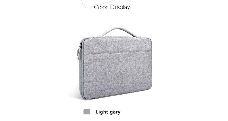 Brooks Waterproof Stylish Designed Ultra Light Laptop Bag- Ash - Obeezi.com