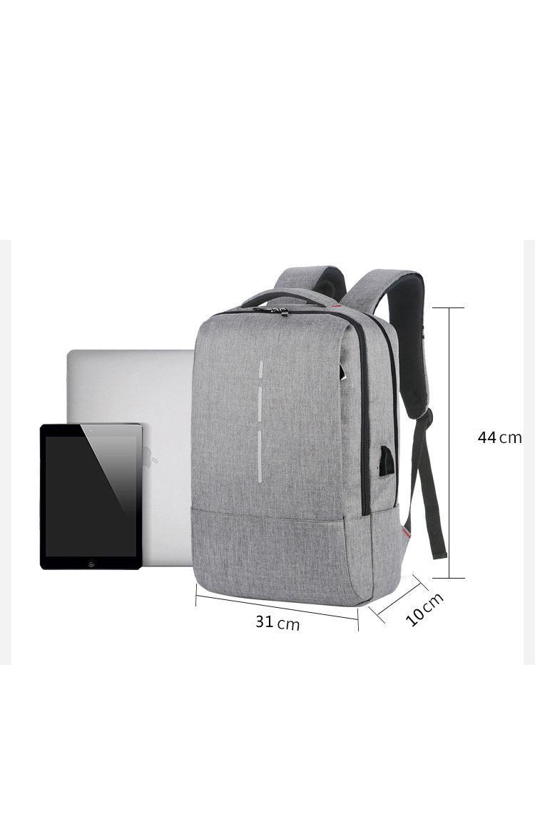 Business Oxford Waterproof Laptop Backpack-Black - Obeezi.com