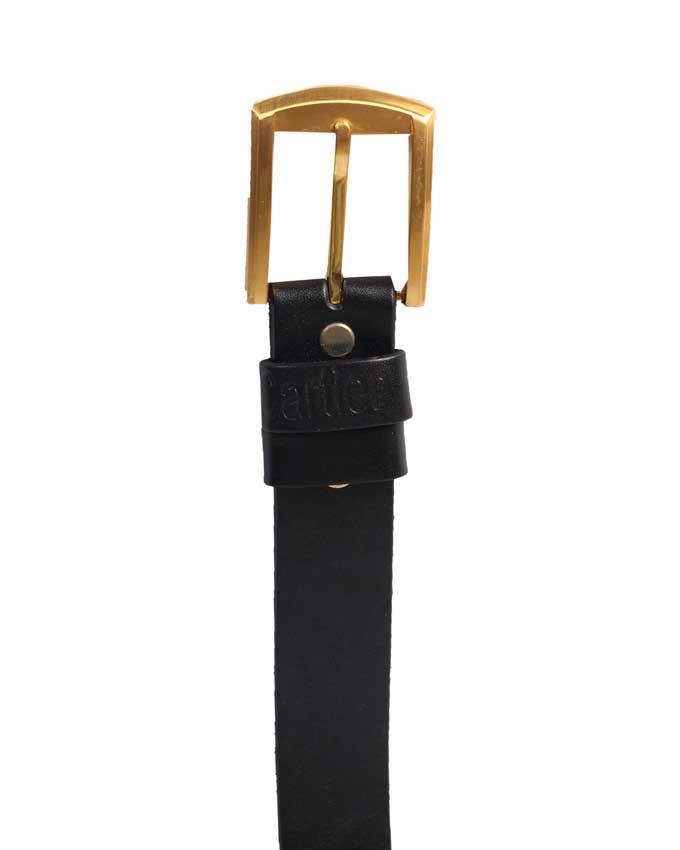 Cartier Black cowhide Palladium and Golden-Finish Buckle - Black - Obeezi.com