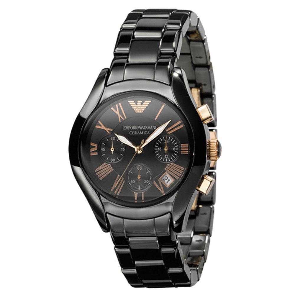 Ceramica AR1410 Men's Chrono XL Black Watch - Obeezi.com