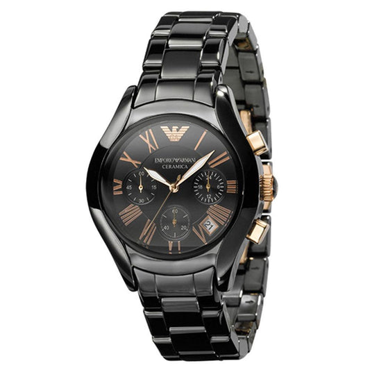Ceramica AR1410 Men's Chrono XL Black Watch - Obeezi.com