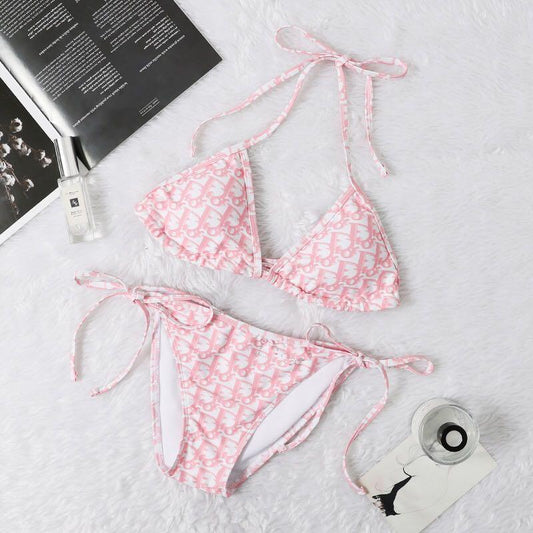 Christian Dior Two-Piece Sexy Pink Bikini - Obeezi