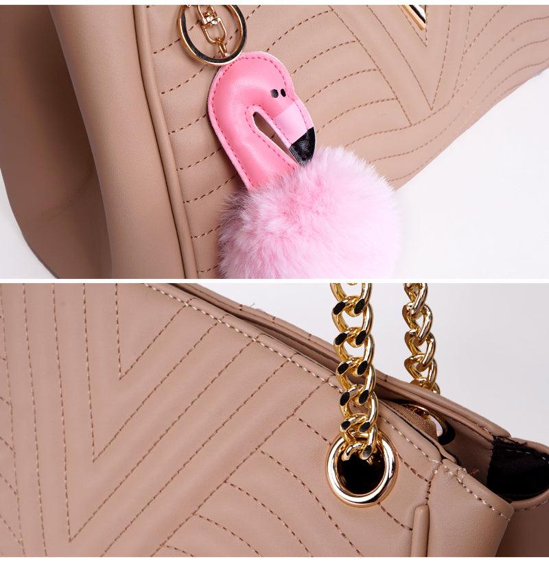 Classical Design Genuine Woman Black Leather flower Bags - Obeezi.com
