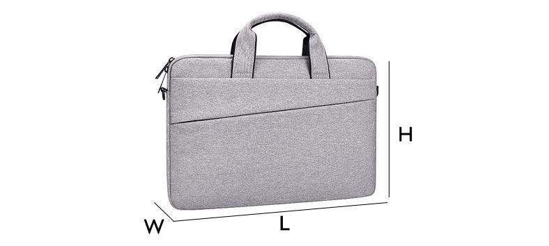 Custom Waterproof Business laptop Case sleeve Office Bag -Pink - Obeezi.com
