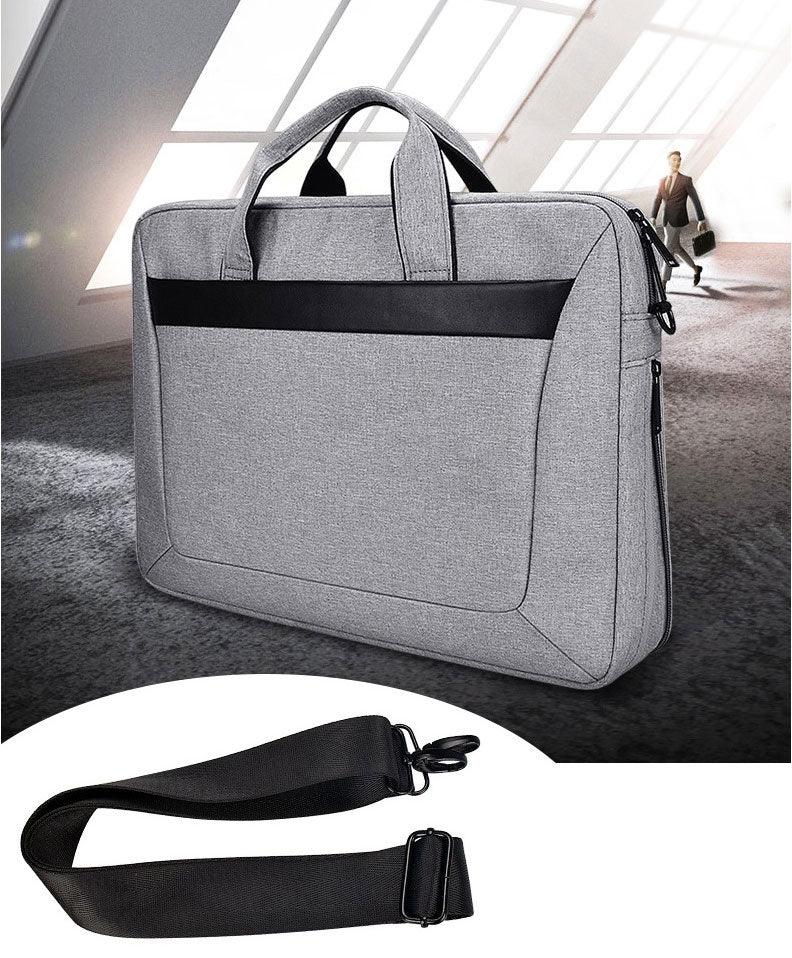 Executive 2 in 1 Laptop Shoulder Bag -Ash - Obeezi.com