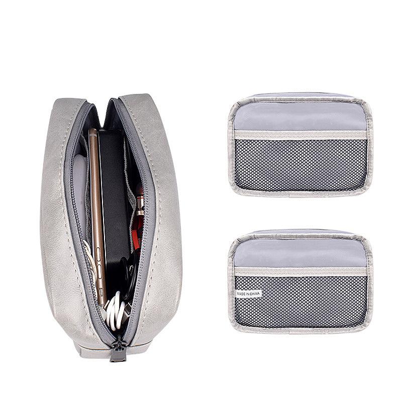 Genuine Leather Clutch Wallet Cell Phone Purse-SkyBlue - Obeezi.com