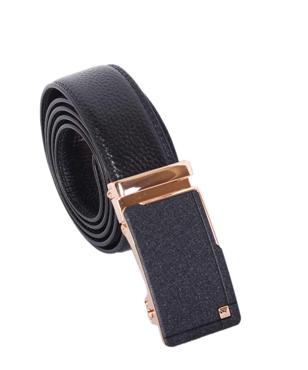 Hermes Men's Black Leather Belts - Obeezi.com
