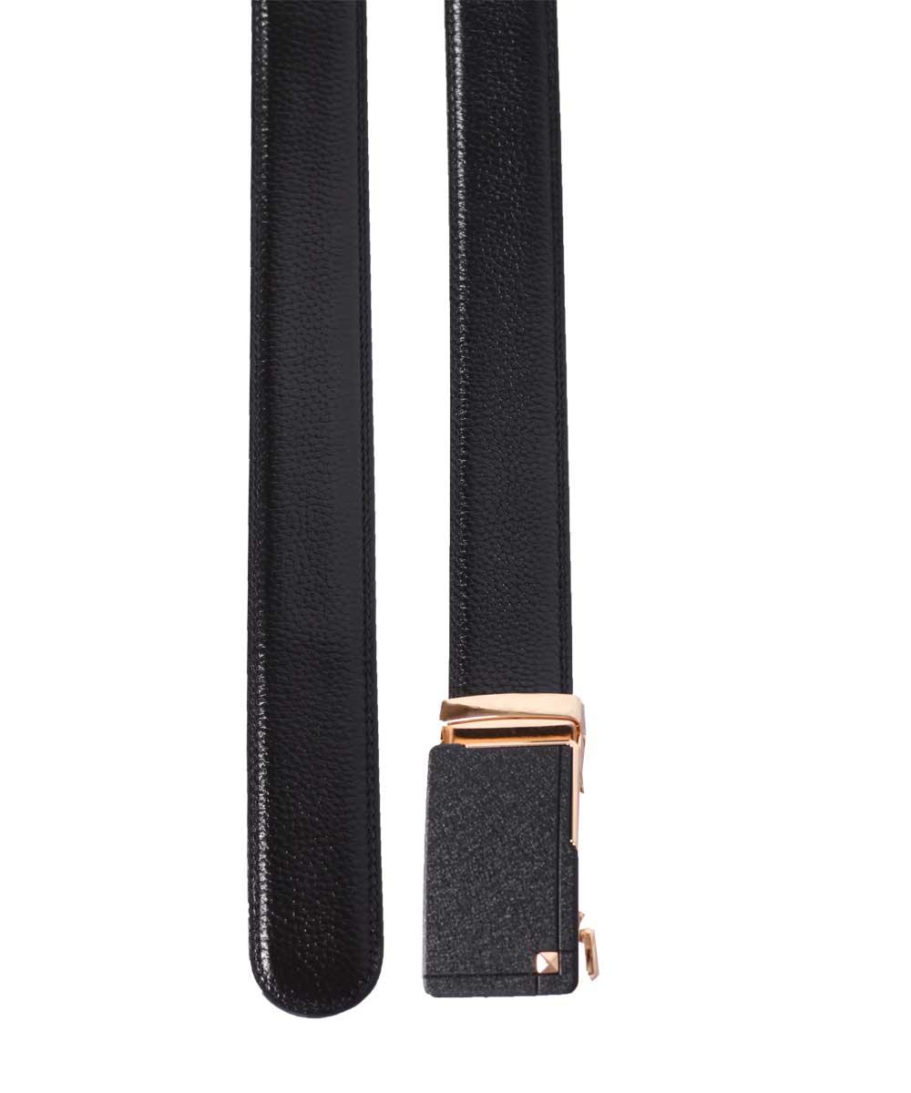 Hermes Men's Black Leather Belts - Obeezi.com