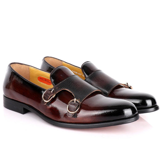 John Mendon Daytonaline Monk straps Leather Designed - Obeezi.com