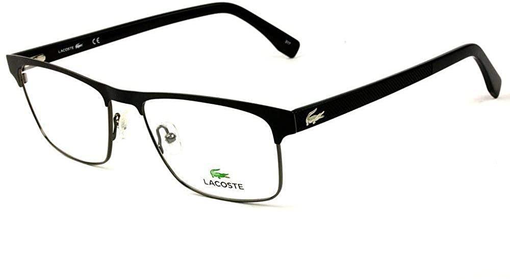 Lacoste Silver Framed Black Sunglasses - Obeezi.com