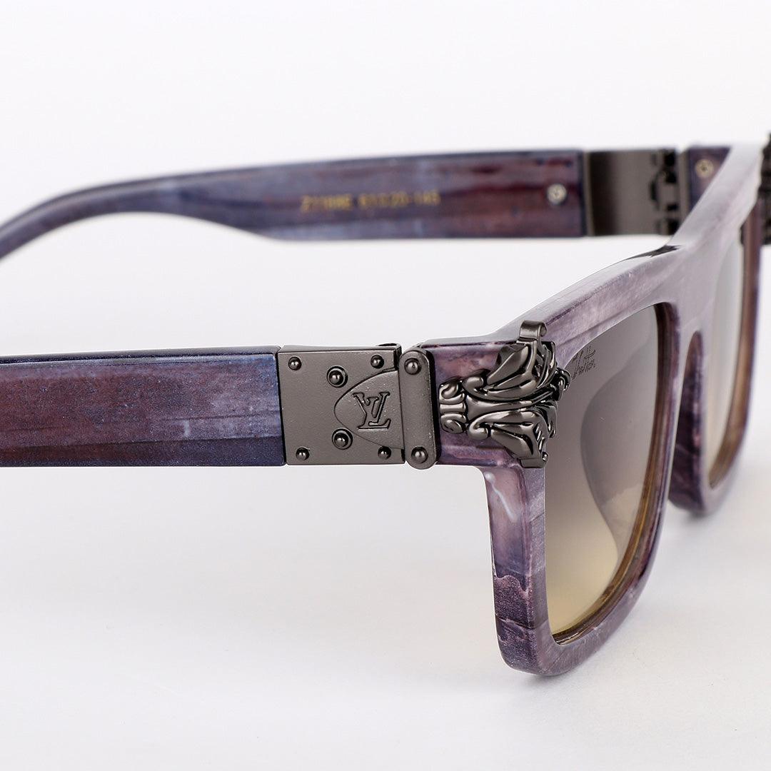 Louis Vuitton Classic Spring Square Purple Sunglasses - Obeezi.com