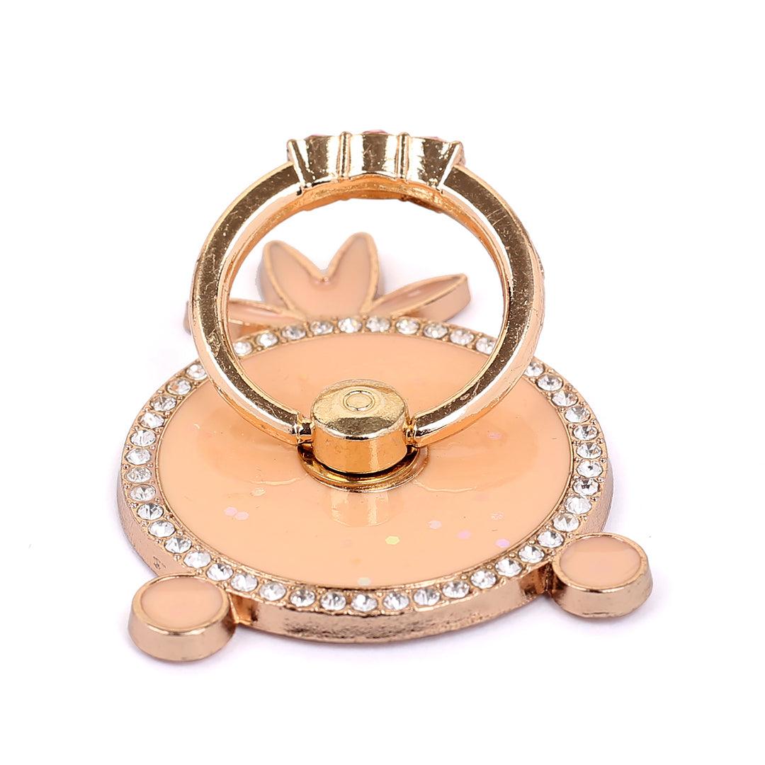 Magnet Gold Orange Ring Phone Holder - Obeezi.com