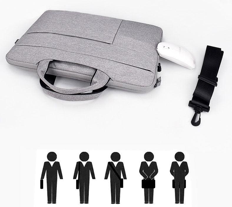 Office Travel 15.6 Inch Waterproof Custom Laptop Bag-Pink - Obeezi.com