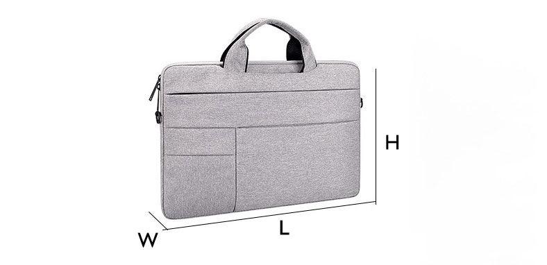 Office Travel 15.6 Inch Waterproof Custom Laptop Bag-Pink - Obeezi.com