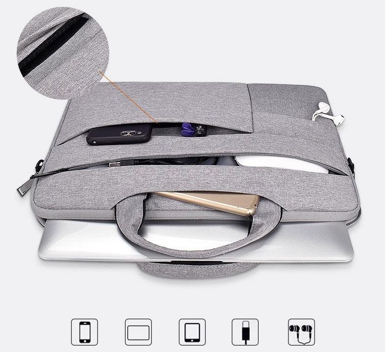 Office Travel 15.6 Inch Waterproof Custom Laptop Bag-Pink - Obeezi.com