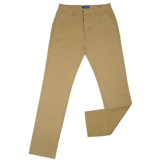 PRL Fashion Custom Fit Mesh Chinos-Brown - Obeezi.com