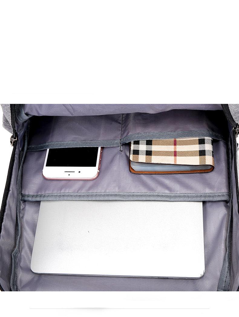 Smart Waterproof Grey Sports Backpack - Obeezi.com
