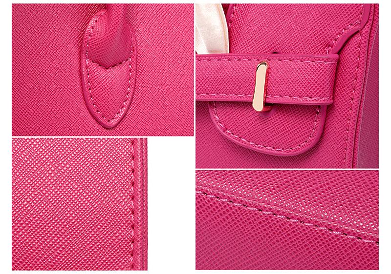 Stunning Padlock Birkin Inspired With Scarf - Black - Obeezi.com