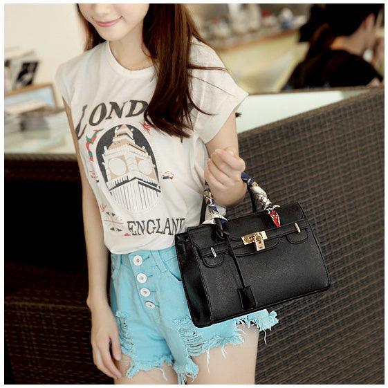 Top Quality Women's Fashionable Black HandBag- - Obeezi.com