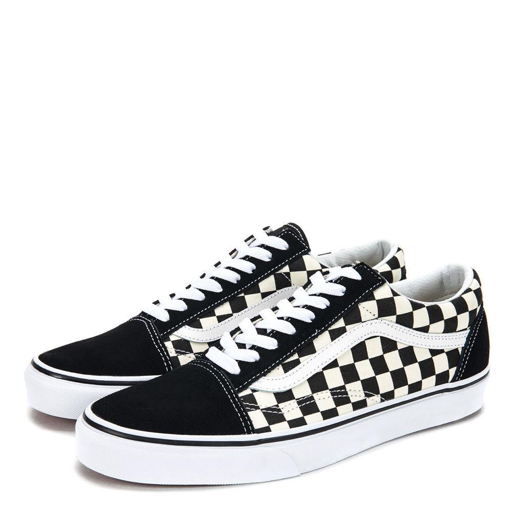 Vans Checck Old Skool Black White Sneaker - Obeezi