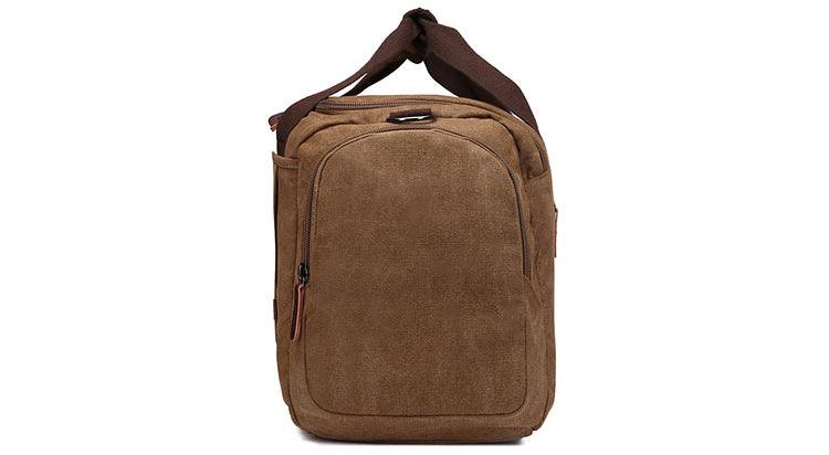 Vintage Canvas Large Capacity Travel Bag-Black - Obeezi.com