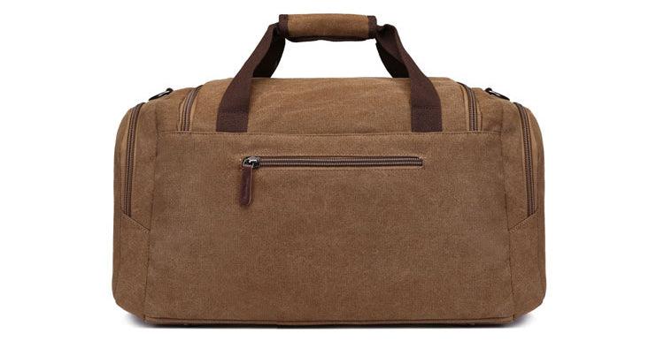 Vintage Canvas Large Capacity Travel Bag-Black - Obeezi.com