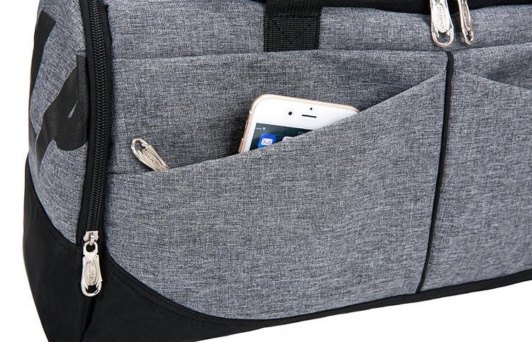 Vintage Multi-Dimensional Travel Bag- Ash - Obeezi.com